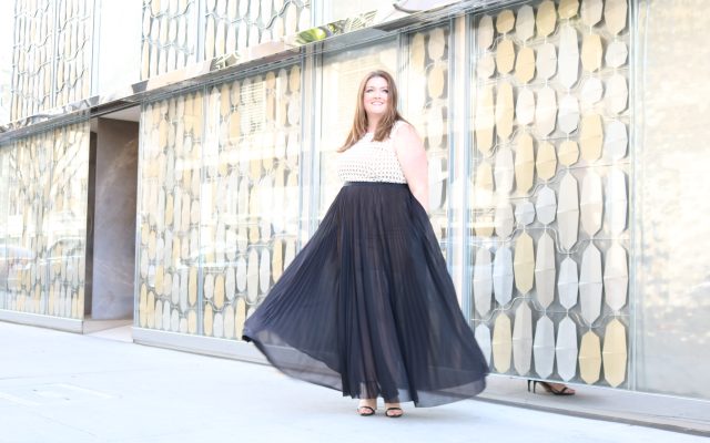 lovely in la abs by allen schwartz top plus size blogger los angeles beverly hills dress oscars gown