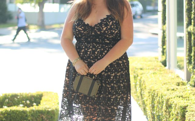 lovely in la city chic so fancy lace dress black top plus size blogger los angeles
