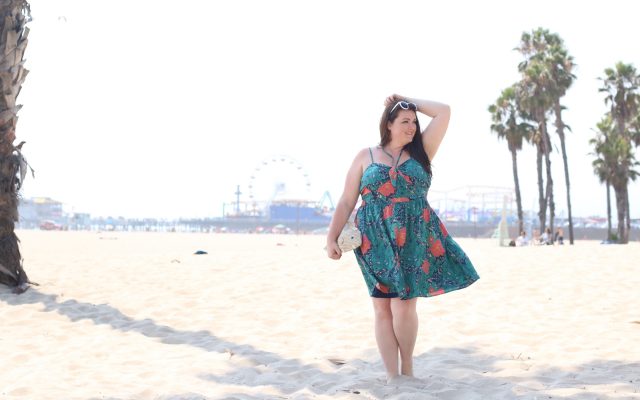 ModCloth Guests Welcome Convertible A-Line Dress in Tropical in 3X