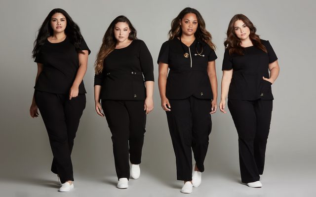 Stylish Plus Size Scrubs Jaanuu Curve Launches