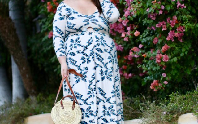 rachel pally white label dress for lunch at ocean prime madewell bag