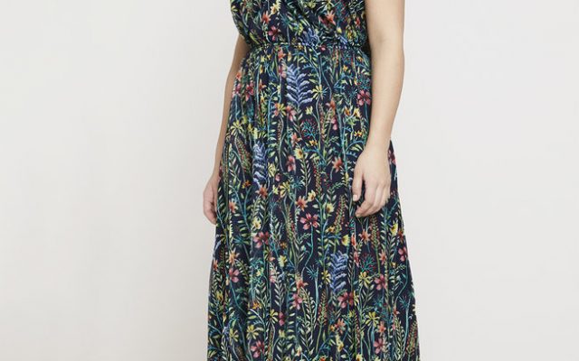 Jason Wu Eloquii Halter Maxi Dress