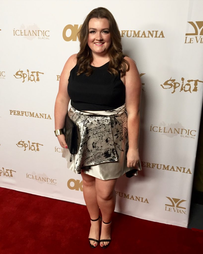 Lovely in LA Rachel Richardson OK Magazine Grammy Party Rent the Runway Top Plus Size Blogger Curvy Fashion 