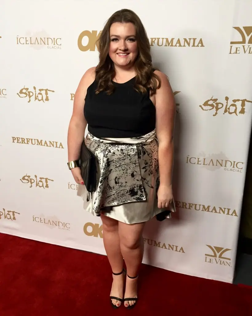 Lovely in LA Rachel Richardson OK Magazine Grammy Party Rent the Runway Top Plus Size Blogger Curvy Fashion