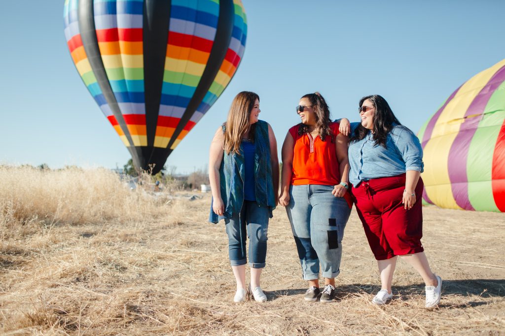 lovely in la catherines sonoma hot air balloon ride