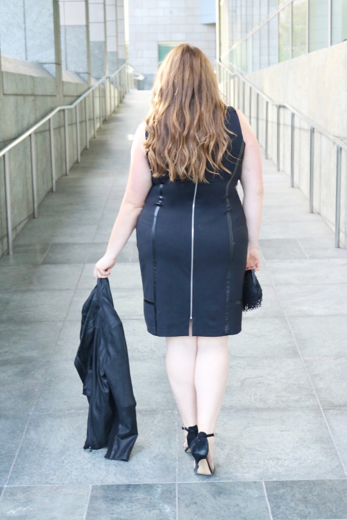 lovely in la of mercer black bowery dress plus size workwear