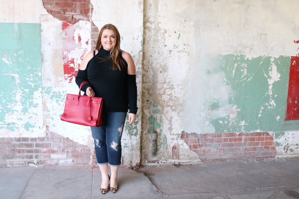 lovely in la trendlee collab ysl sac du jour red used 