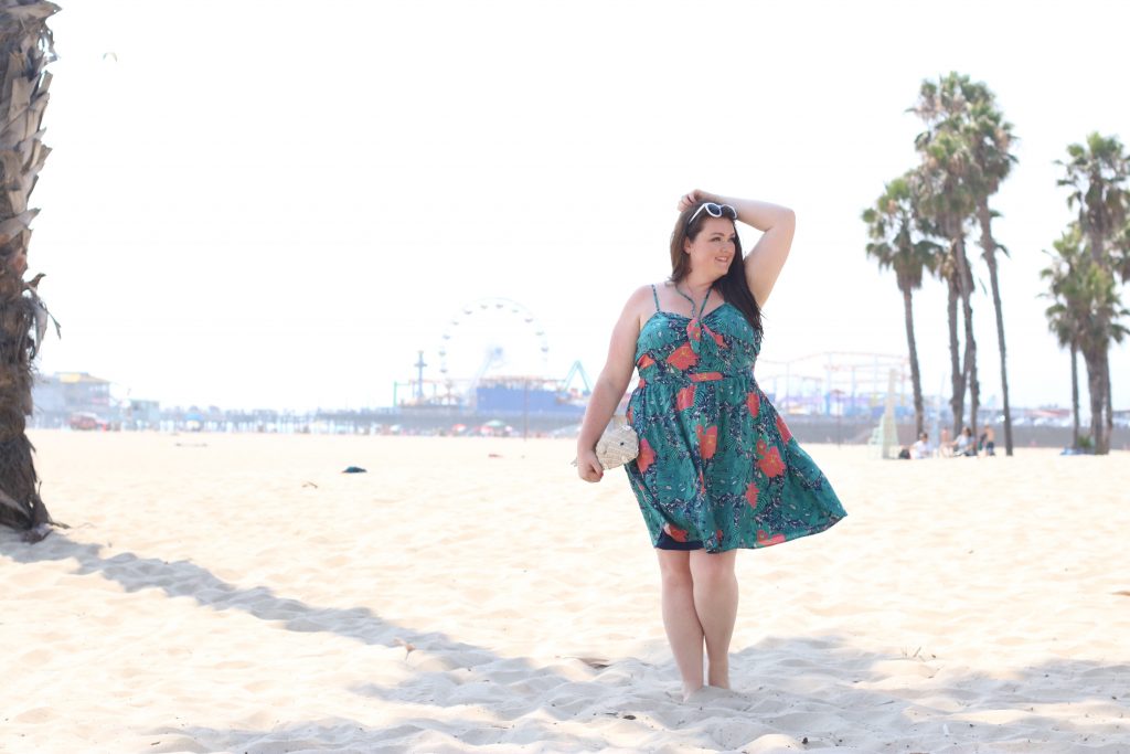 ModCloth Guests Welcome Convertible A-Line Dress in Tropical in 3X