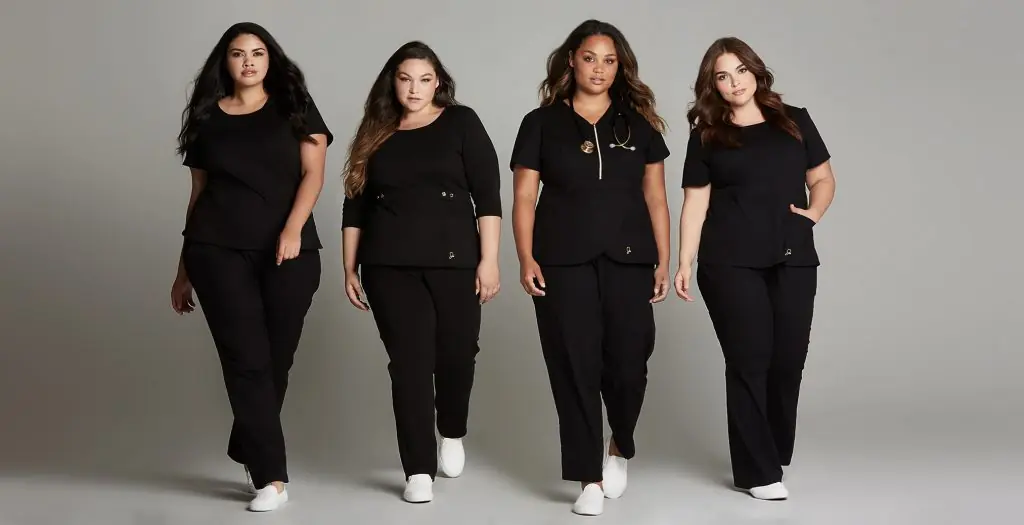 Stylish Plus Size Scrubs Jaanuu Curve Launches