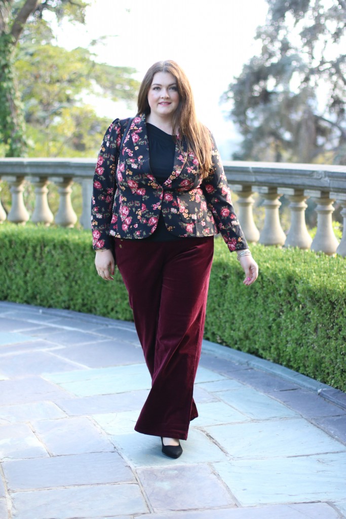 ModCloth Corduroy Wide-Leg Trousers with Buttons in 2X 