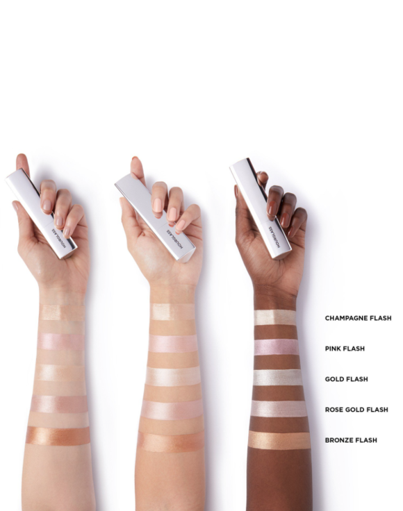 Vansih Flash Highliter reviews hourglass cosmetics lovely in la