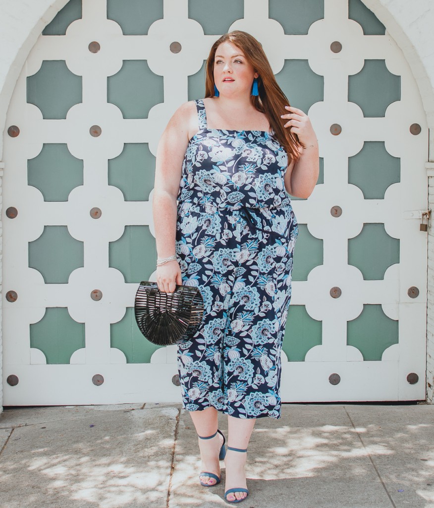 LOFT'S PLUS SIZES pineapple dream jumpsuit