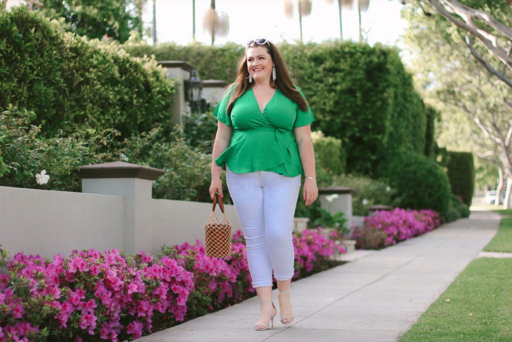 loft-green-wrap-top-plus-size