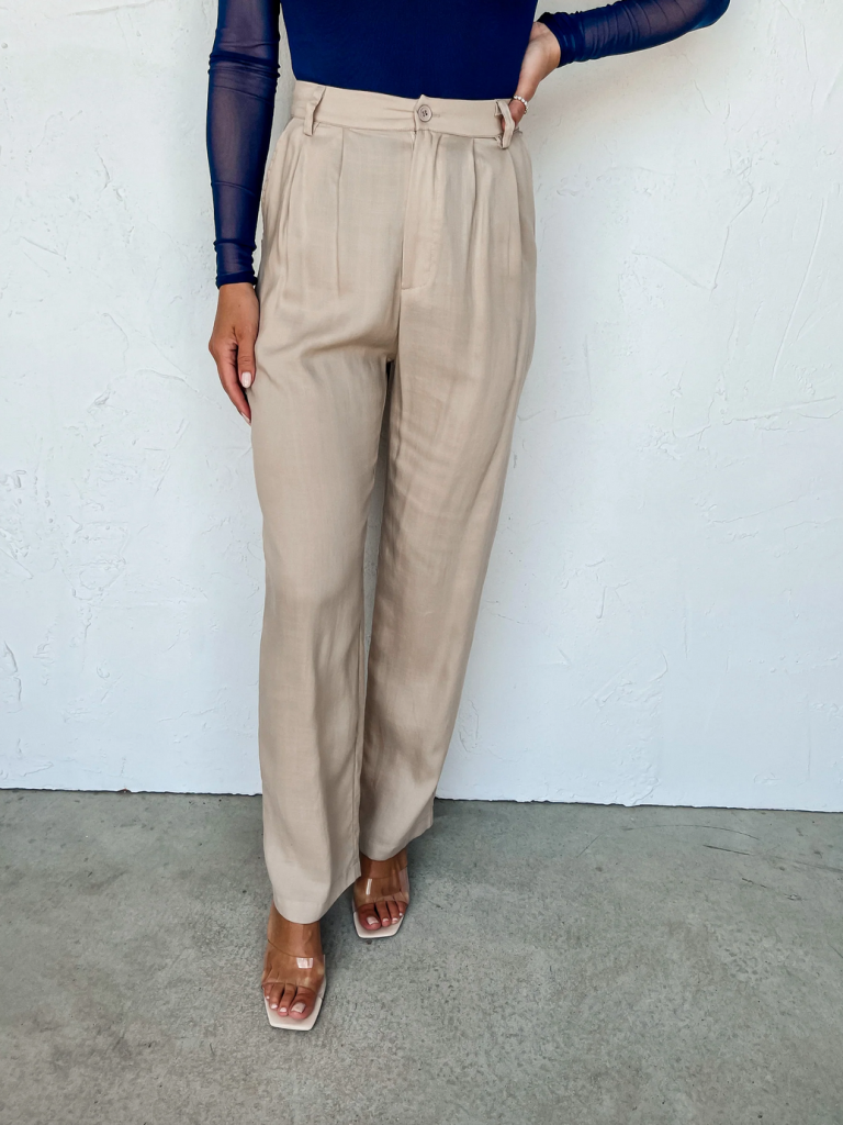 Move Over Satin Wide Leg Pants — Ruthie Grace